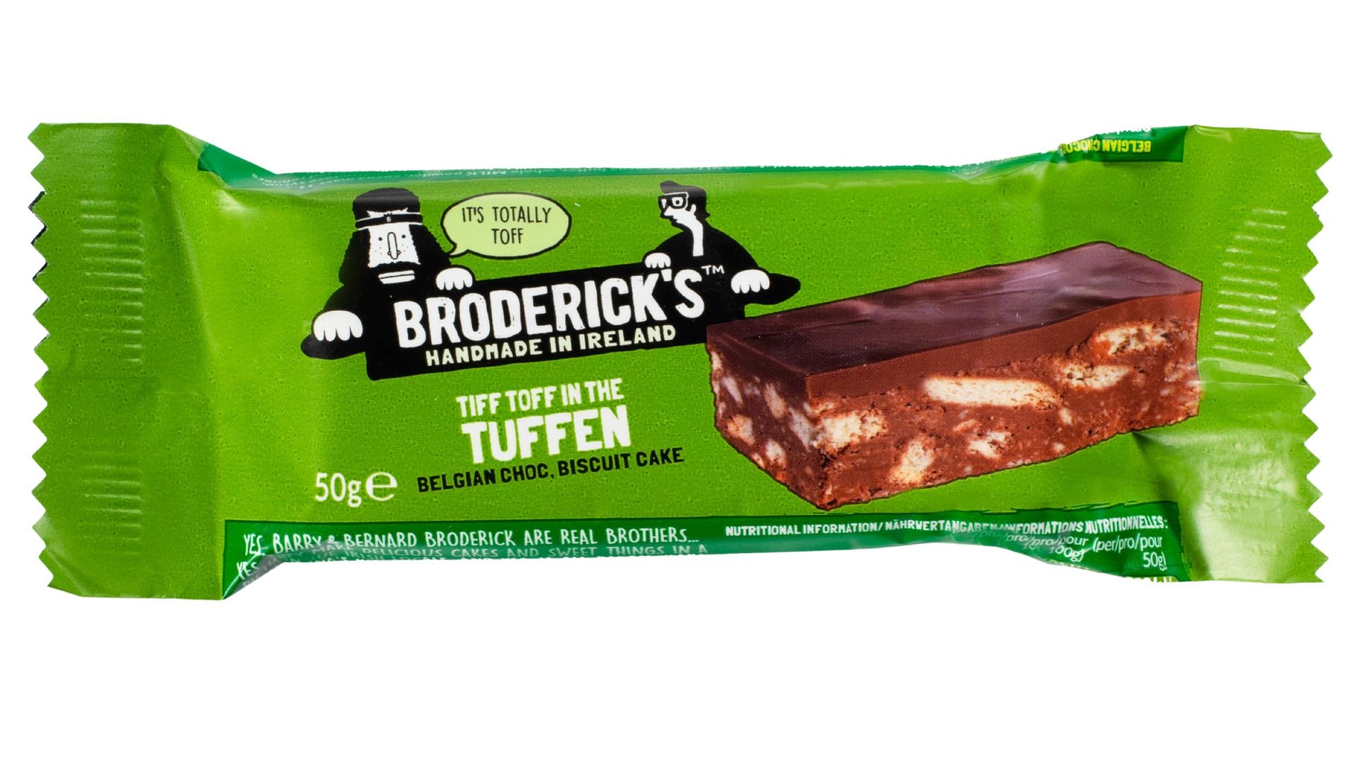 Broderick´s - Tiffin Slice mit belgischer Schokolade