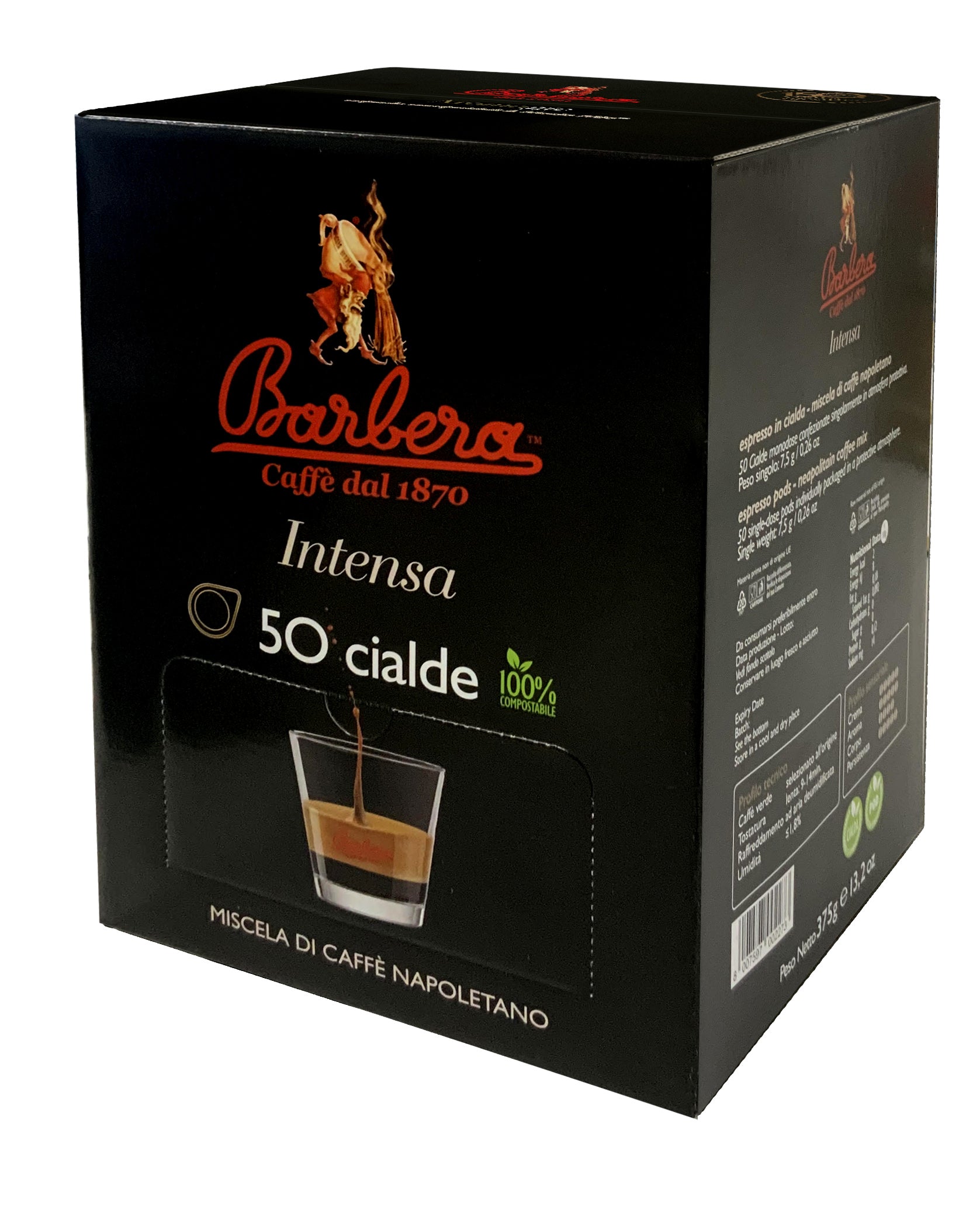 Barbera Intensa Espresso Pads