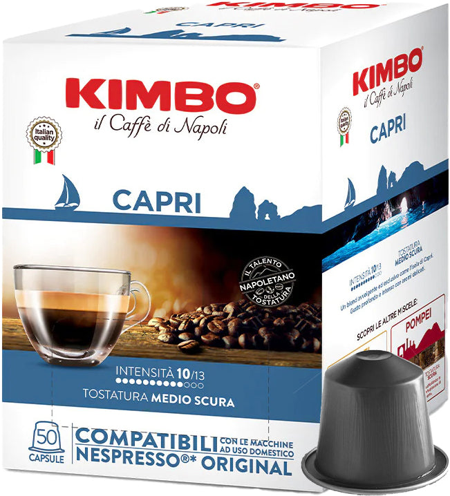Kimbo Capri Nespresso®*-kompatible Kapseln