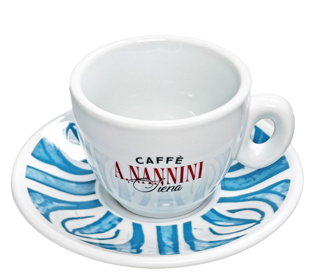 Nannini Cappuccinotasse Blau