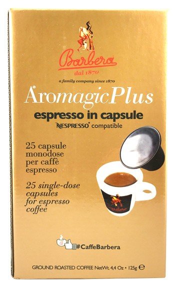 Barbera Aromagic Plus Nespresso®* kompatible Kapseln