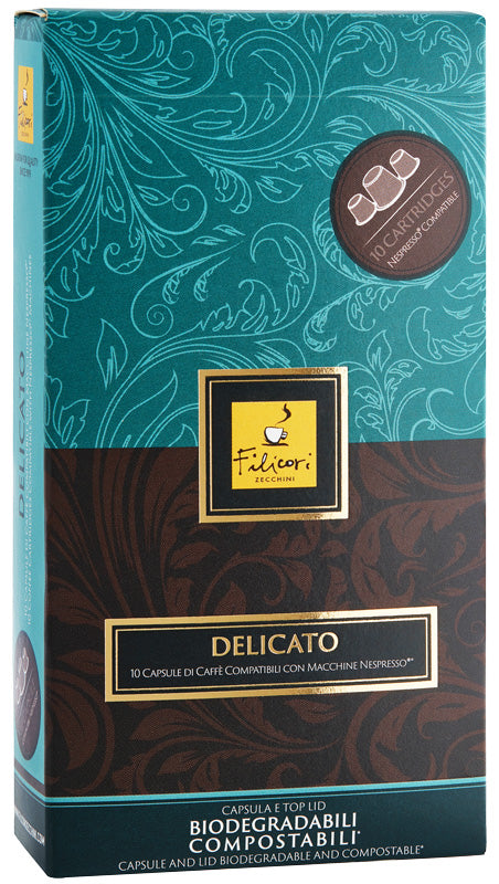 Filicori Zecchini Nespresso®*-kompatible Delicato Kapseln