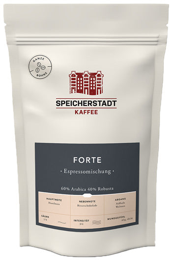 Speicherstadt Kaffee Forte Espressomischung